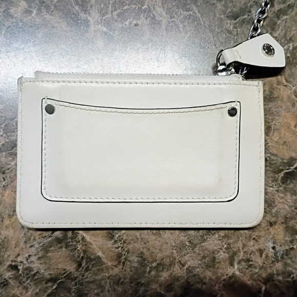 Jimmy Choo Nancy Star-Studded Coin Case & Key Holder🤍 - Picture 4 of 7
